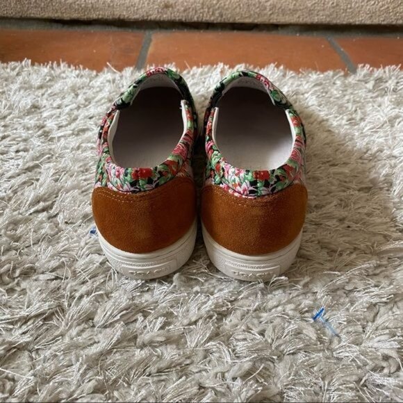 Coach C103 Pointy Toe Zebra Print Sneakers Sz 6.5 - Picture 8 of 16